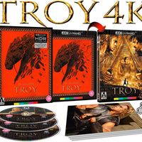 Troy (2004) [Limited Edition + Reversible cover / 3-Disc Set / 2 Cuts] [2004] [4K UHD + Blu-ray] [Region Free]