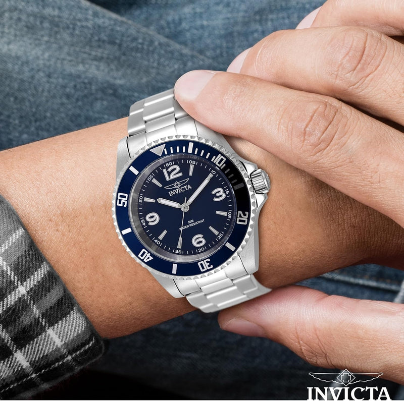 Invicta Mens Watch Stainless Steel 40mm