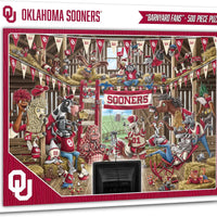 YouTheFan NCAA Oklahoma Sooners “A Read Barnburner” 500 Puzzle