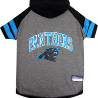 Pets First Hoodie T-Shirt for Dogs & Cats. Pets First Football Licensed Dog Hoody Tee Shirt, X-Small Sports Hoody T-Shir