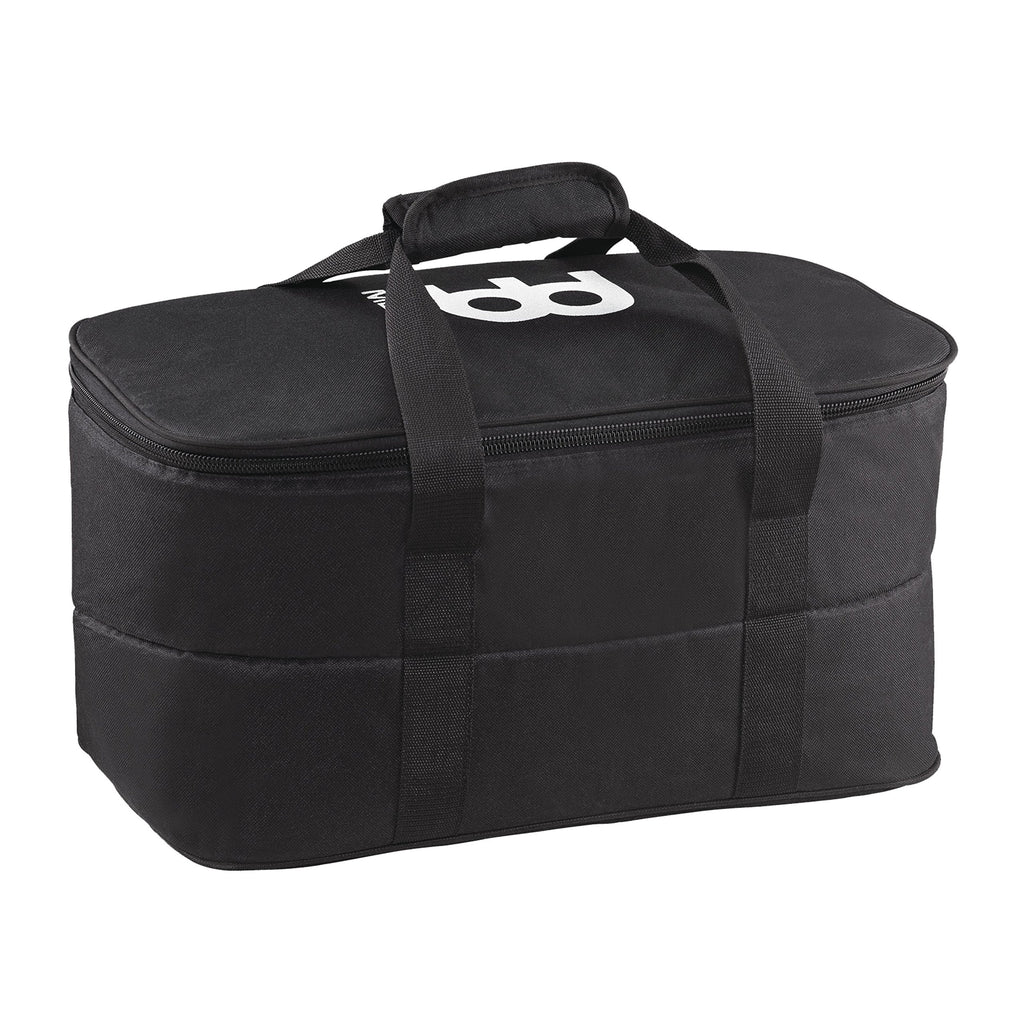 Meinl Bongo Drum Bag — Standard Size — Heavy-Duty Fabric and Carrying Grip, Black (MSTBB1)