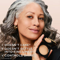 Lancôme Dual Finish Powder Foundation - 320 Amande