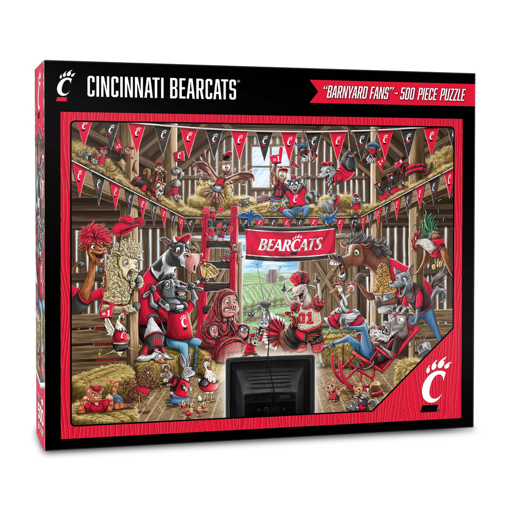 YouTheFan NCAA Cincinnati Bearcats “A Read Barnburner” 500 Puzzle