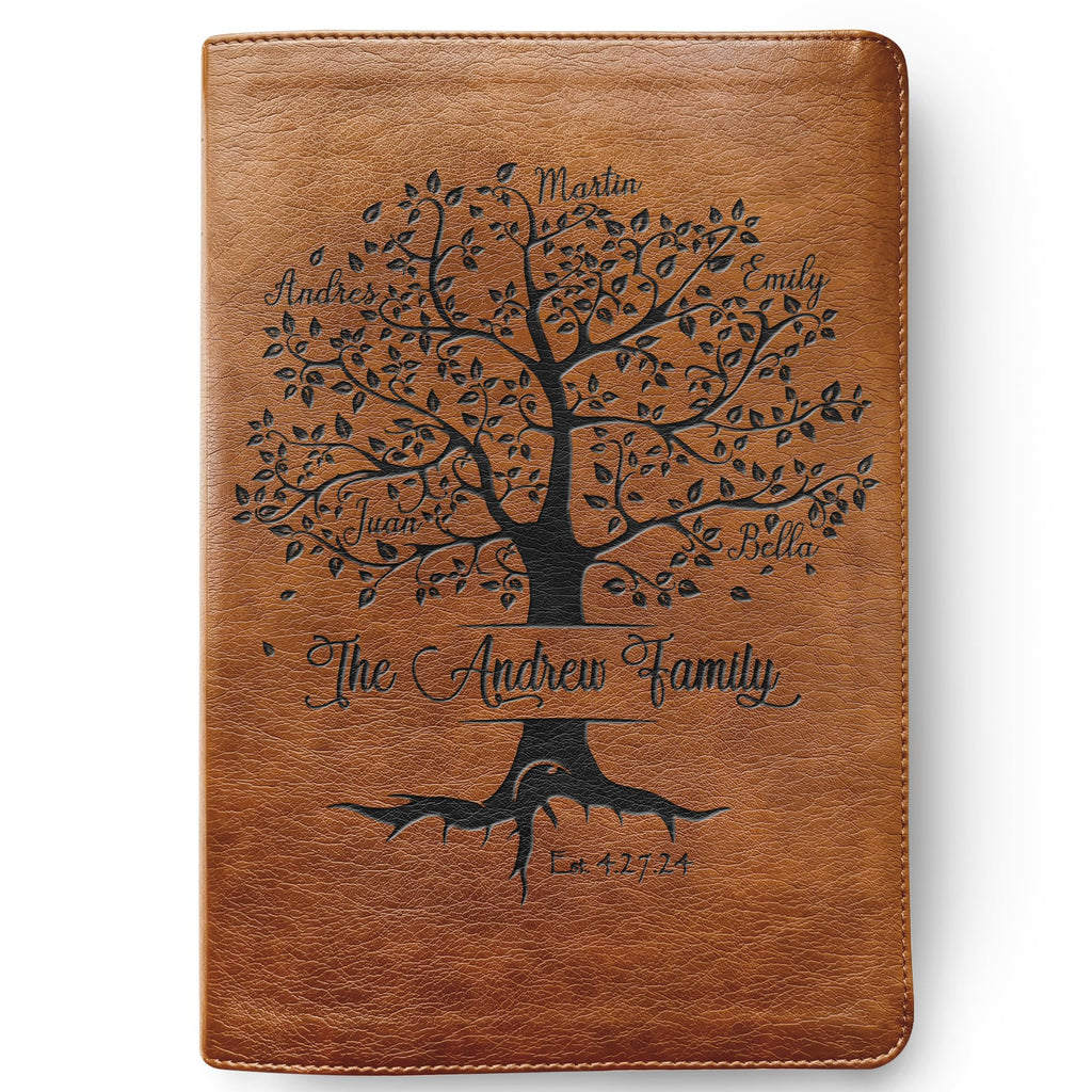 Personalized Family Bible, Custom NLT Family Tree Reference Bible, Wedding Gifts, Christian Gifts