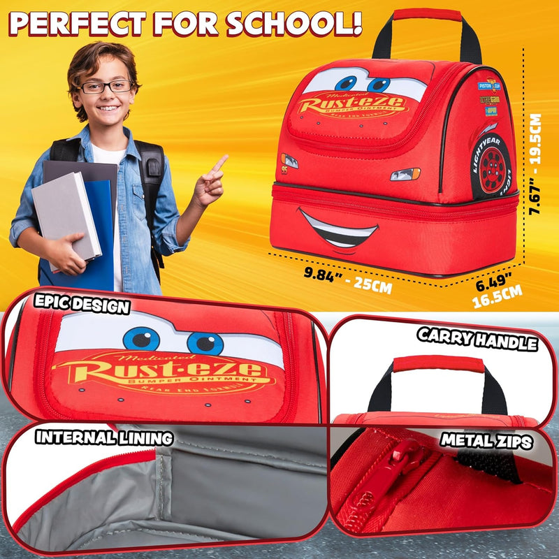Disney Cars Lightning McQueen para la escuela