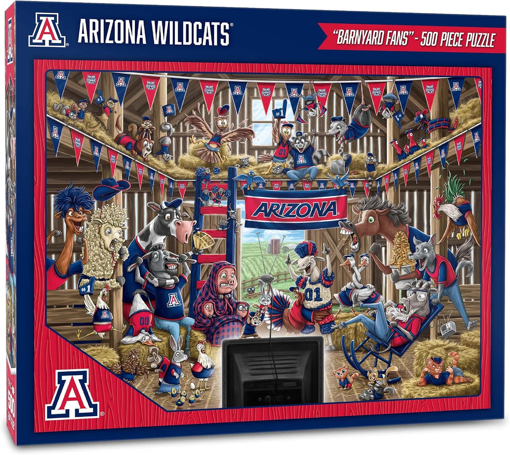 YouTheFan NCAA Arizona Wildcats “A Read Barnburner” 500 Puzzle