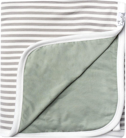 Copper Pearl Everest Three-Layer Baby Quilt: Soft, Breathable, Cozy Toddler Blanket   46x46 Premium Polyester/Rayon