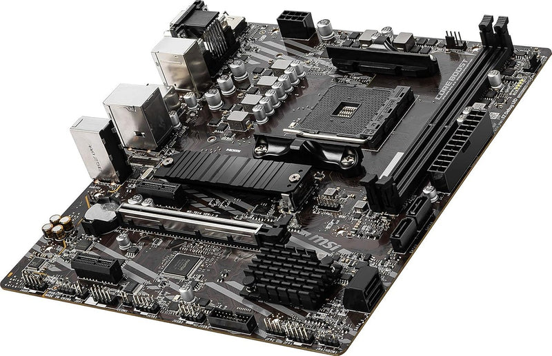 MSI Placa base PRO B550M-P, mATX - Compatible con AMD Ryzen 5000/5000 Serie G