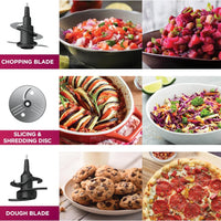 Ninja Food Processor, Professional Plus, 1000 Peak Watts, 4 Functions for Chopping, Slicing, Purees & Dough with 9-Cup Processor Bowl, 3 Blades, Food Chute & Pusher, Grey, BN601