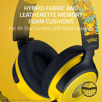 Razer Kraken V4 (Pokémon Edition) — Audífonos gaming con cable, sonido envolvente
