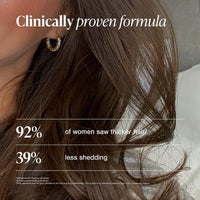 Viviscal Suplementos para el crecimiento del cabello para mujeres, soporte para el cabello más grueso y completo para adelgazar el cabello y la pérdida de cabello, con biotina y colágeno marino, sin