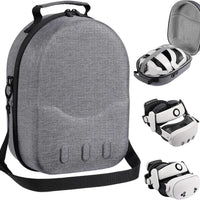 Large size Case for Meta Quest 3/3S, Compatible with Meta Quest 3/3S VR Headset, Controller Grips, Compatible with Batte