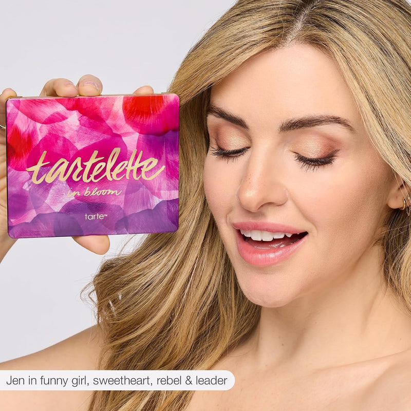 tartelette in bloom Amazonian clay palette – Full-Size Eyeshadow Palette with Neutral Matte & Shimmer Finish, Longwear Buildable Makeup, Vegan & Cruelty-Free