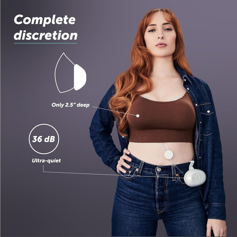Elvie Stride Hospital-Grade, App-Controlled Breast Pump