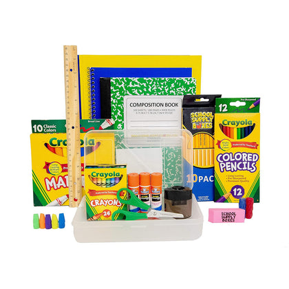 Kit de suministros escolares esenciales para el regreso a clases - 32 piezas