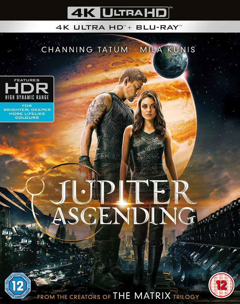 Jupiter Ascending (4K Ultra HD Blu-ray) [Includes Digital Download] [2016]
