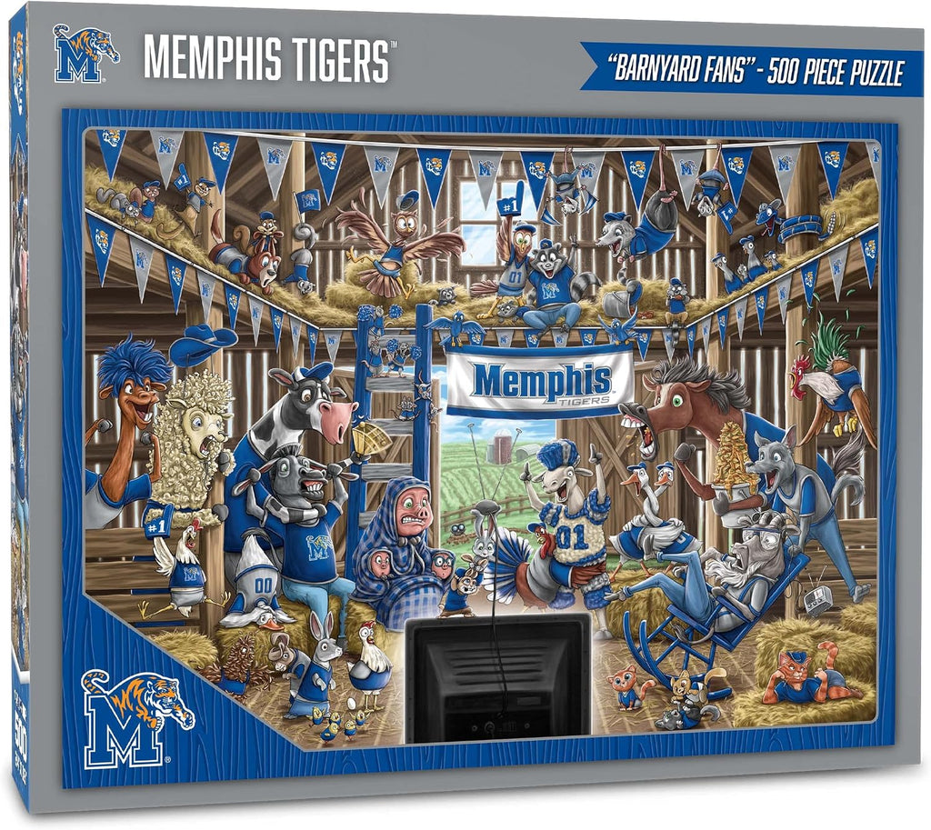 YouTheFan NCAA Memphis Tigers “A Read Barnburner” 500 Puzzle