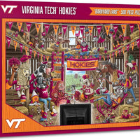 YouTheFan NCAA Virginia Tech Hokies “A Read Barnburner” 500 Puzzle