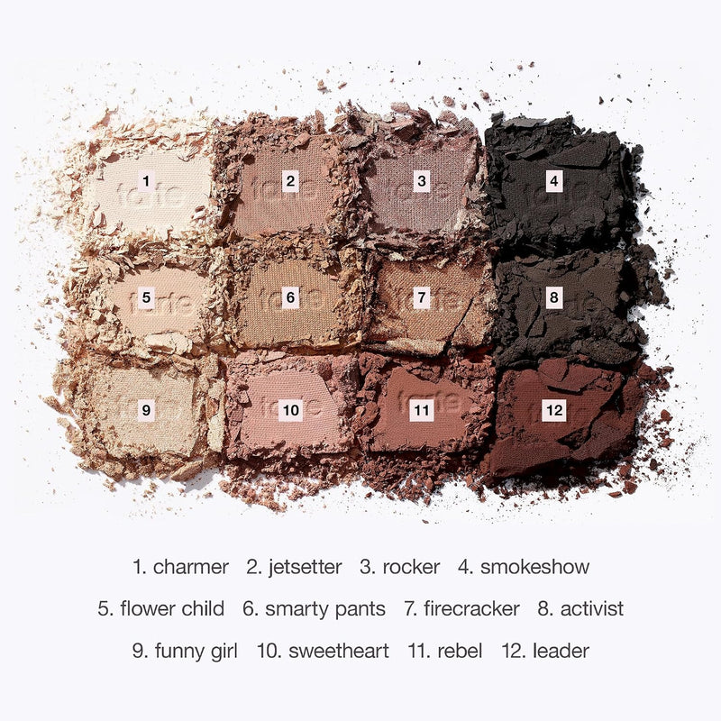tartelette in bloom Amazonian clay palette – Full-Size Eyeshadow Palette with Neutral Matte & Shimmer Finish, Longwear Buildable Makeup, Vegan & Cruelty-Free