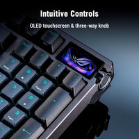 ASUS ROG Azoth 96 HE Wireless Hall Effect Gaming Keyboard, PBT Keycaps