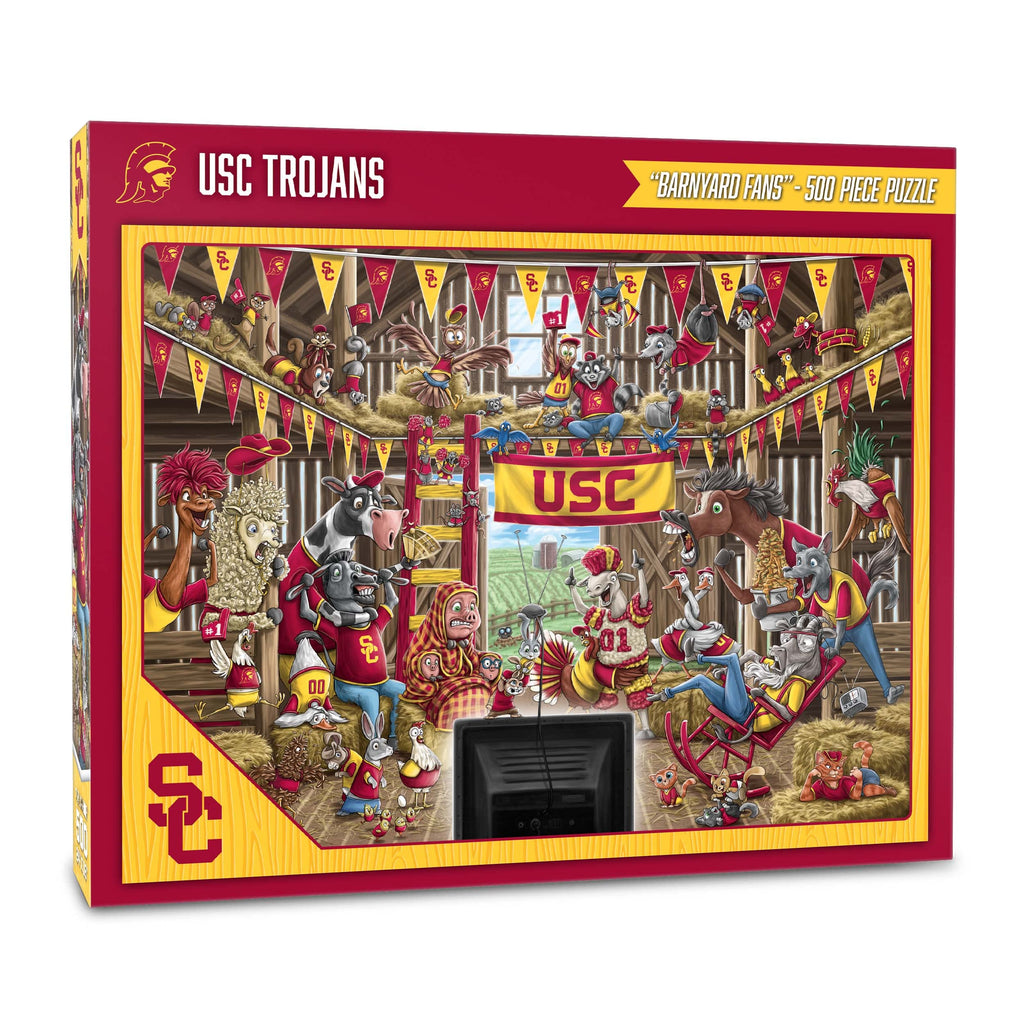YouTheFan NCAA USC Trojans “A Read Barnburner” 500 Puzzle