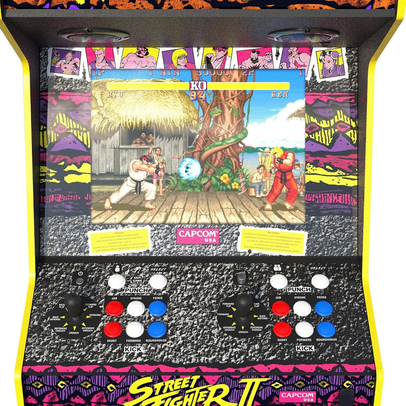 Arcade Street Fighter II: La máquina arcade World Warrior XT
