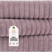 Classic Turkish Towels CTT - Luxury 3 Piece Jumbo Bath Sheets, 100% Turkish Cotton, Absorbent & Ultra Comfy Bath Towel S