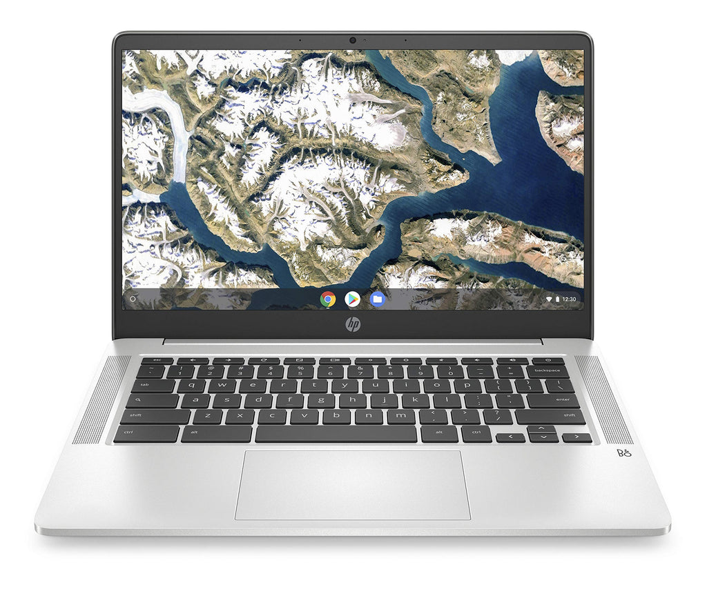 HP Chromebook 14-inch FHD Laptop, Intel Celeron N4000, 4 GB RAM, 32 GB eMMC, Chrome (14a-na0050nr, Mineral Silver)