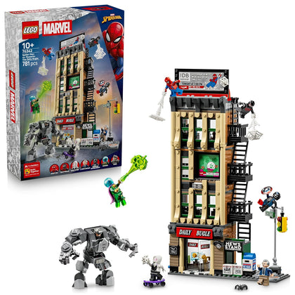 LEGO Marvel 76342 Spider-Man vs. Mysterio Daily Bugle