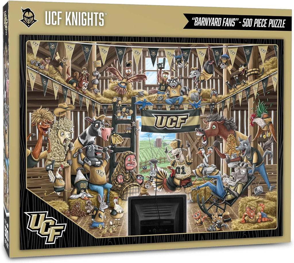 YouTheFan NCAA Central Florida Knights “A Read Barnburner” 500 Puzzle