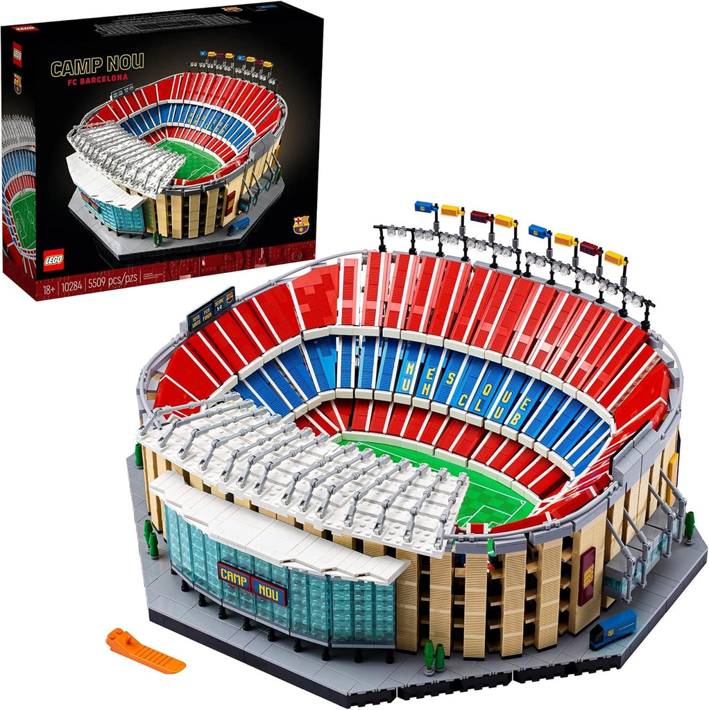 Ofertaza, LEGO Icons Camp NOU – FC Barcelona Soccer Stadium 10284 Model Building Kit