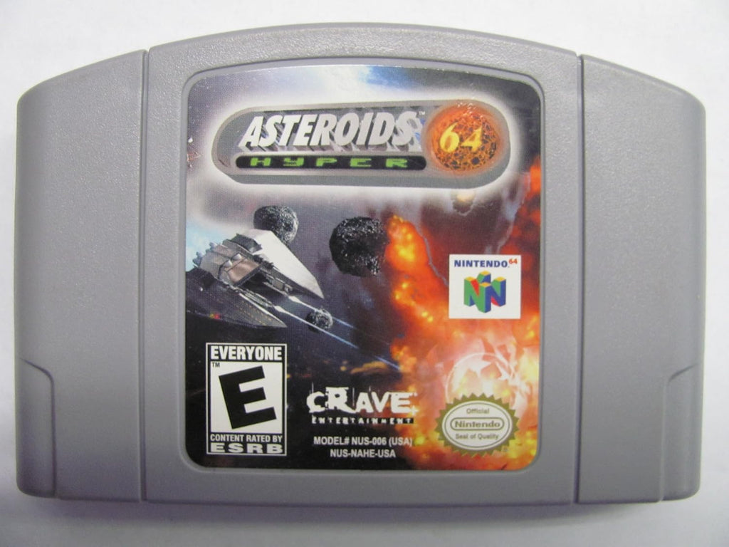 Asteroids Hyper 64 - Nintendo 64 (Renewed)