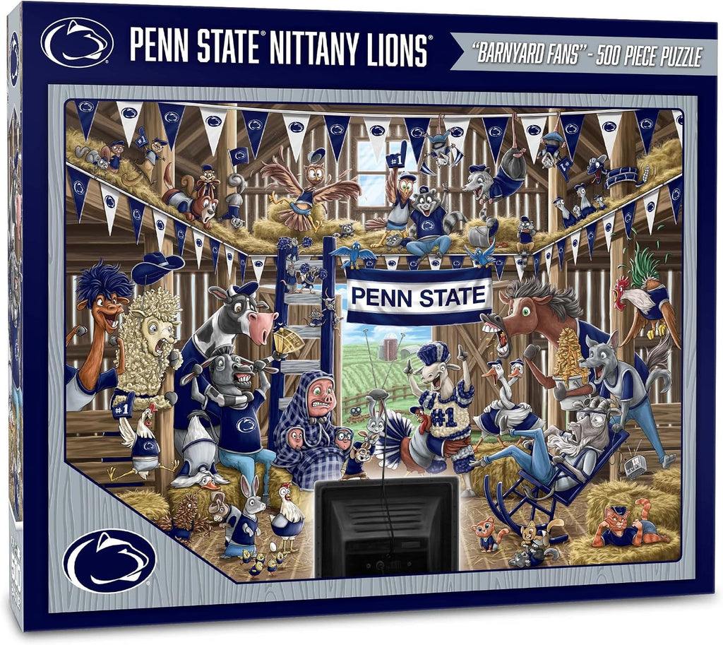 YouTheFan NCAA Penn State Nittany Lions “A Read Barnburner” 500 Puzzle