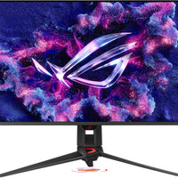 ASUS ROG Swift 32” 4K OLED Gaming Monitor (PG32UCDMR) ― 4K (3840 x 2160), QD-OLED, 240Hz, 0.03ms, G-SYNC Compatible, 99% DCI-P3, USB-C 90W, DisplayWidget, DisplayPort 2.1, 3 yr Warranty