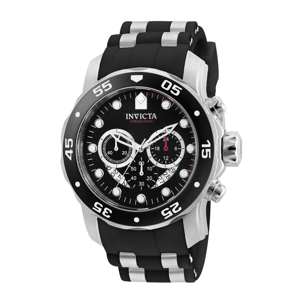 Reloj Cronógrafo De Hombre Invicta 6977 Con Correa De Poliuretano Negro Y Dial De Colección Pro Driver