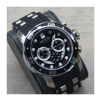 Reloj Cronógrafo De Hombre Invicta 6977 Con Correa De Poliuretano Negro Y Dial De Colección Pro Driver