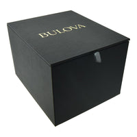Bulova Reloj cronógrafo clásico de 6 manecillas para hombre de cuarzo, acero inoxidable, 24h, manecillas luminosas
