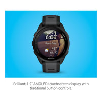 Garmin Forerunner 165, Reloj Inteligente Con Pantalla AMOLED, Métricas De Entrenamiento E Información De Recuperación