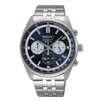 Seiko Chronograph Quartz Blue Dial Watch SSB427 41.5mm