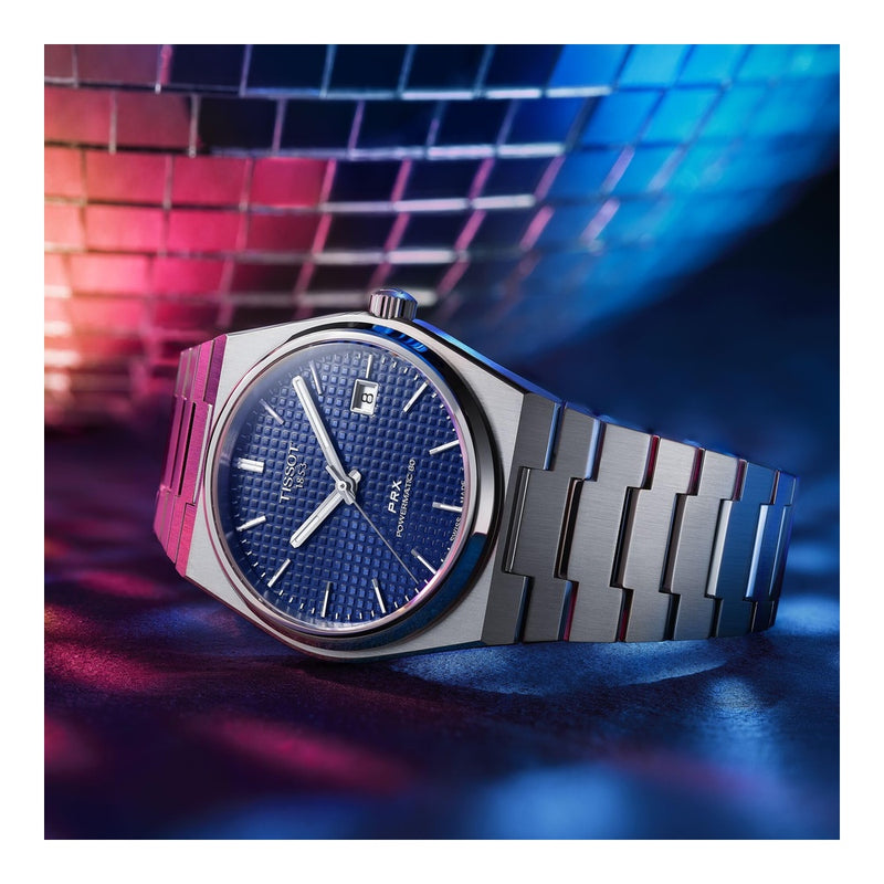 Reloj Tissot PRX Powermatic 80 Automatic - Esfera Azul - 40mm