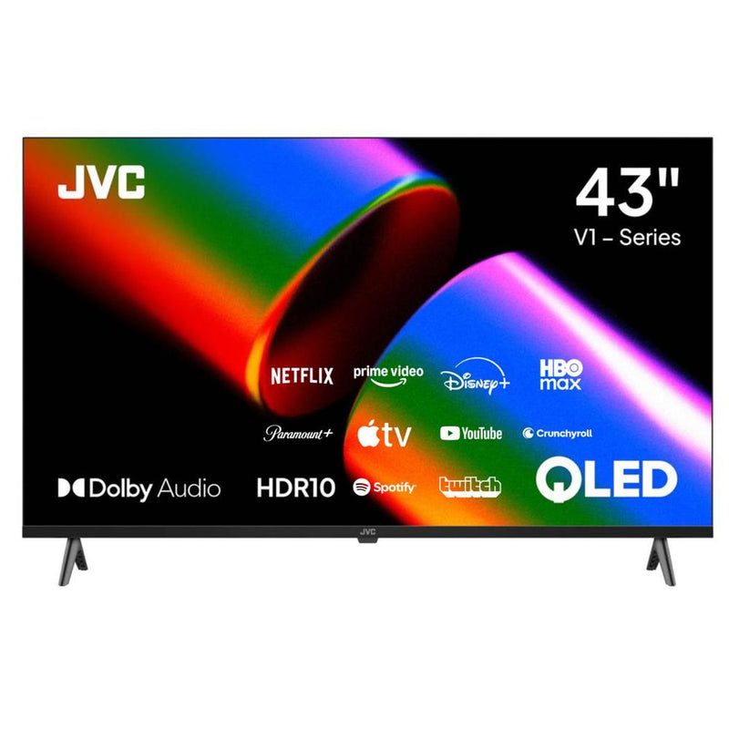 Televisor JVC 43” Full HD diseño moderno Lt-43km4584