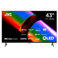 Televisor JVC 43” Full HD diseño moderno Lt-43km4584