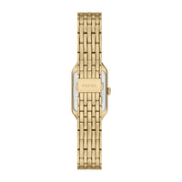 Fossil Raquel Reloj para mujer de cuarzo y acero inoxidable en color dorado con 3 manecillas y calendario
