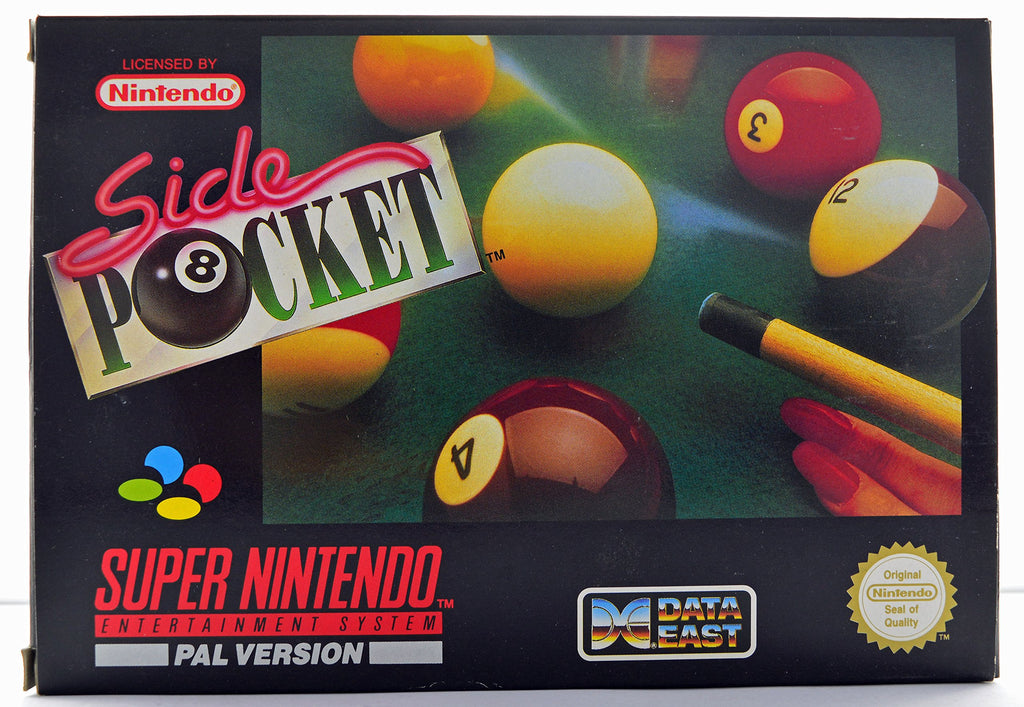 Side Pocket - Nintendo SNES (Renewed)