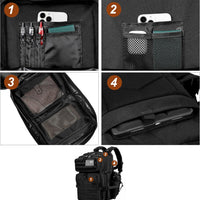 LHI Military Tactical Backpack for Men and Women 45L