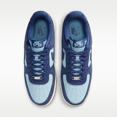 Nike Air Force 1 '07 LV8 Denim - Azul Marino