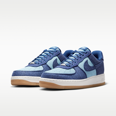 Nike Air Force 1 '07 LV8 Denim - Azul Marino