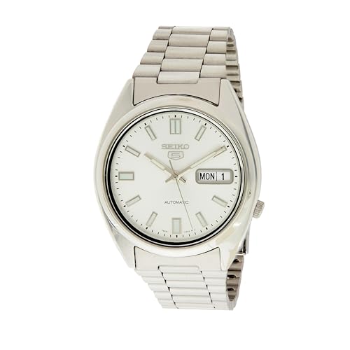 Seiko Men's SNXS73K Seiko 5 Stainless Steel Siver Dial Watch