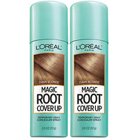 L'Oreal Paris Magic Root Cover Up Gray Hair Spray, 100% Gray Hair Coverage with Buildable, Lightweight, Transfer-Resista