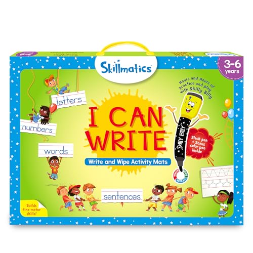 Skillmatics I Can Write – Preschool Learning Activity Book, Gift for Kids
